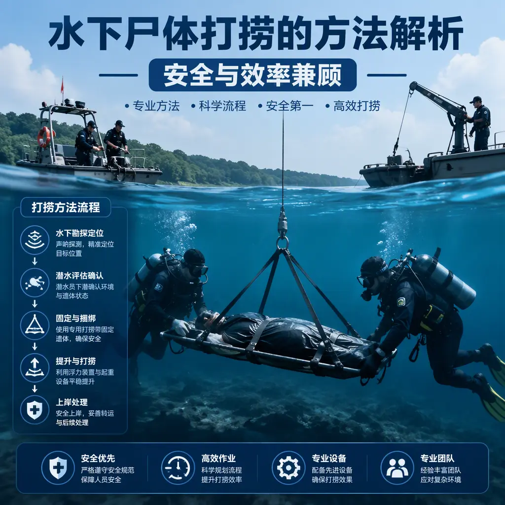 水下尸体打捞的方法解析，安全与效率兼顾